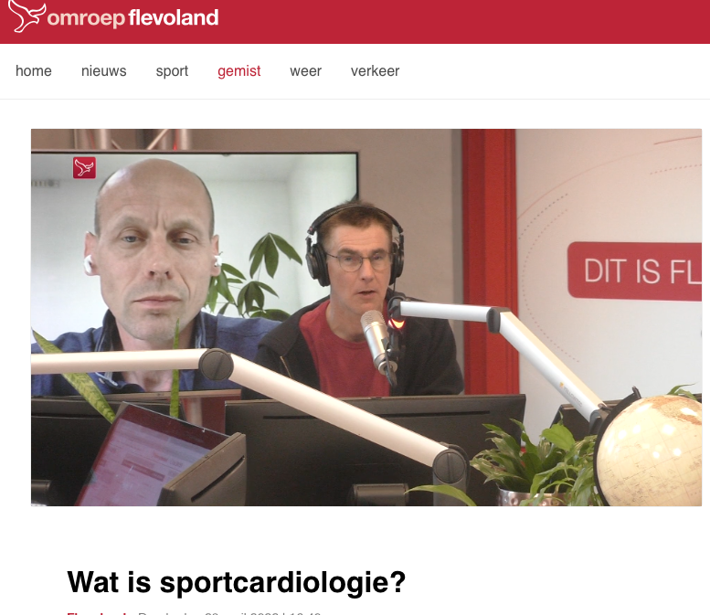 Wat is sportcardiologie?